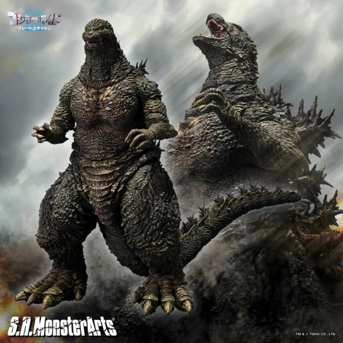 玩具研究中心 現貨L 萬代 SHM 哥吉拉 Godzilla the Ride Ver. 西武園遊樂園 代理