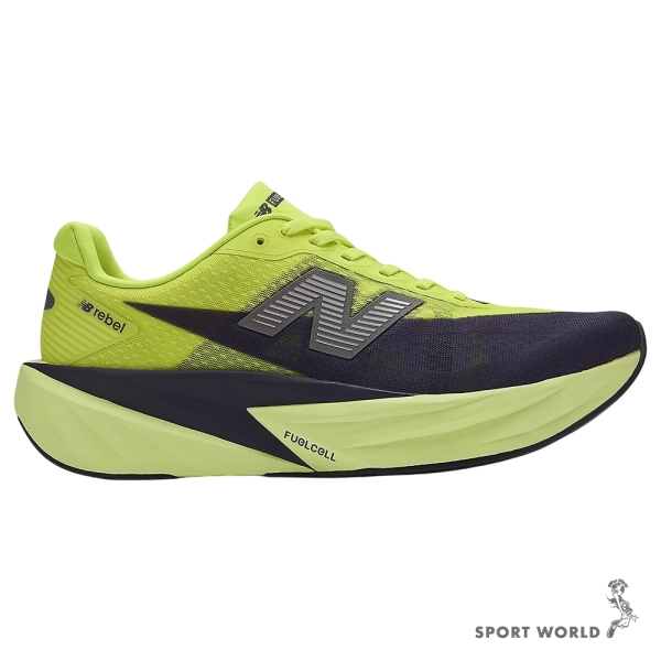 New Balance 慢跑鞋 男鞋 寬楦 FuelCell Rebel v5 綠【運動世界】MFCX4TR-2E