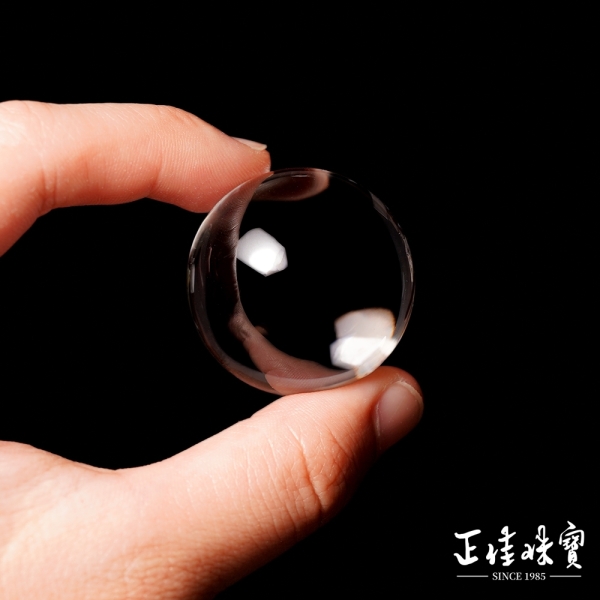 正佳珠寶】白水晶蒐藏級全淨體37.7mm 白水晶球白水晶擺件| 其他珠寶