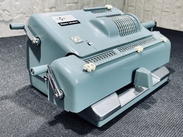 JP.com】日本製古早NCM Nippon Calculating Machine 機械式手動計算機