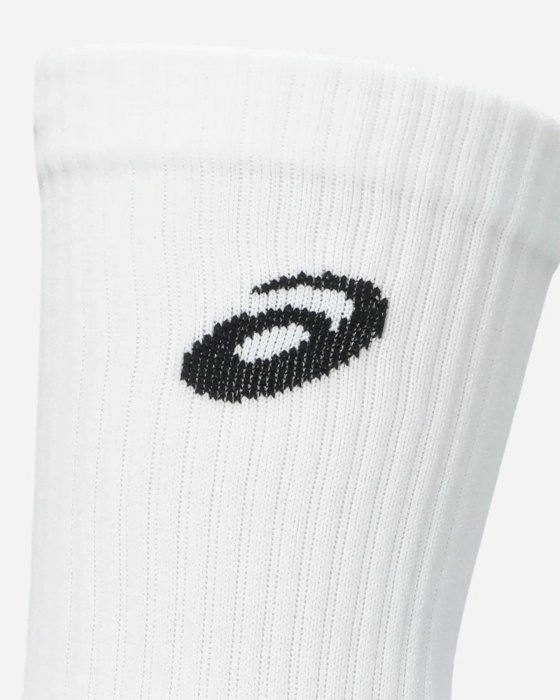 【曼森體育】ASICS 亞瑟士 網球 中筒襪 男女中性款 網球襪 白 3043a136-100 義大利製
