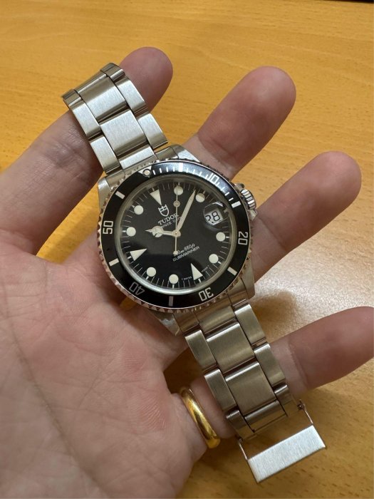 Tudor 帝舵 黑水鬼 Submariner Prince date 停產款 潛水錶 錶殼錶冠by勞力士