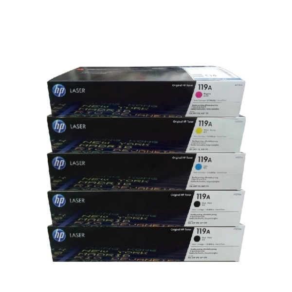 HP 119A W2090A W2091A W2092A W2093A 原廠碳粉匣 二黑三彩 適用CLJ 150a/150nw/178nw