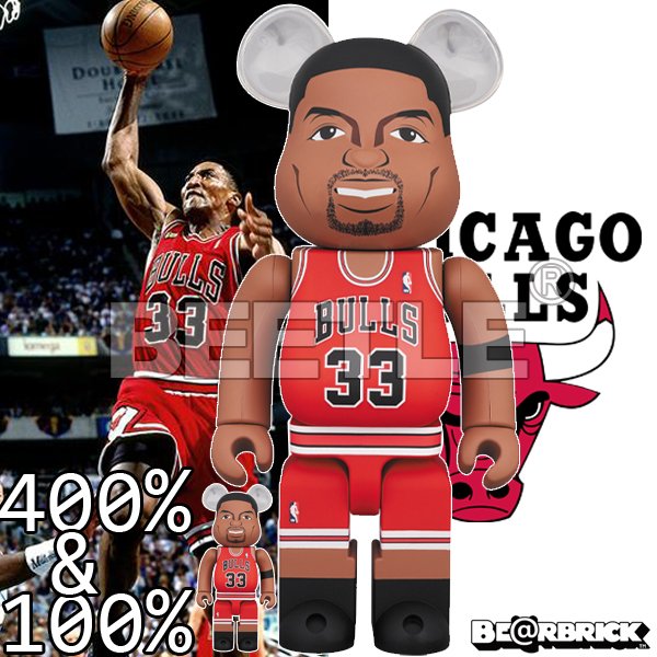 BE@RBRICK Scottie Pippen 100％ & 400％ スポーツ BE@RBRICK