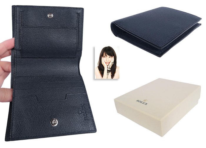 訂價再享滿額折扣☆陳怡蓉☆全新ROLEX皮夾/短夾