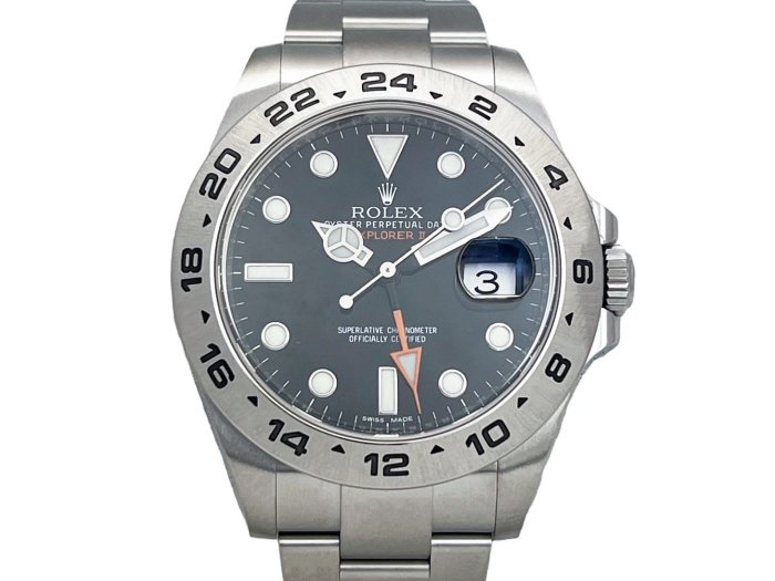 【JDPS 御典品 / 勞力士專賣】ROLEX錶 216570 EXPLORER II探險家II 附盒證(2018)R11229
