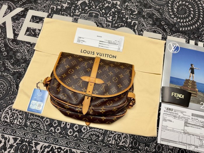 LV小號雙子星包中古包斜挎包唯一編碼：MB0088