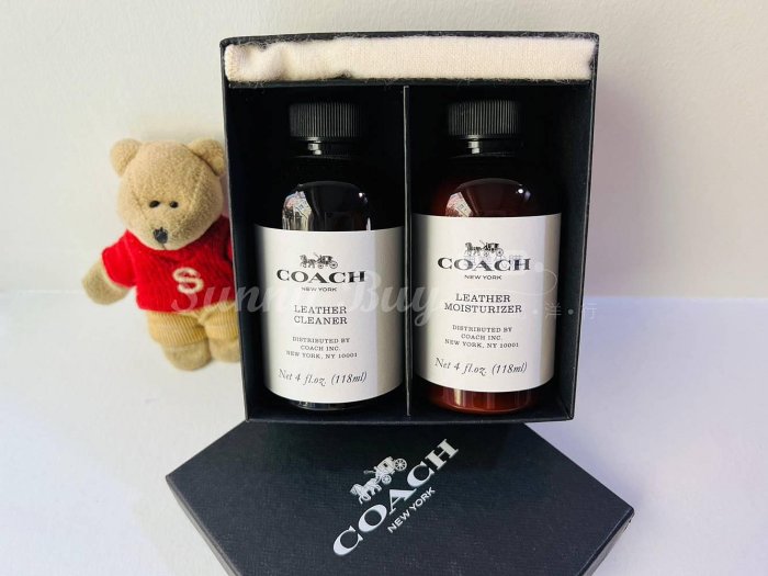 【Sunny Buy 精品館】◎預購◎ Coach 225 皮革保養組 清潔油+保養液+專用擦拭布 3入一組
