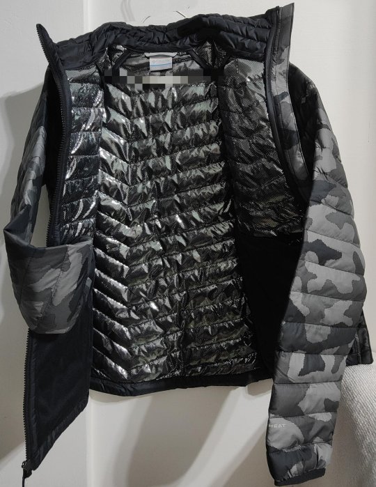 Columbia 女 迷彩鋁點鋪棉外套