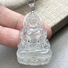 【一元起標】珍玉緣《天然緬甸玉A貨》玻璃種度母,種老細膩,冰透水潤,雕工細緻,晶瑩透亮,白雅放光,儀態優雅,莊嚴祥和,慈悲柔美~精選優質美品~絕對超值優惠標