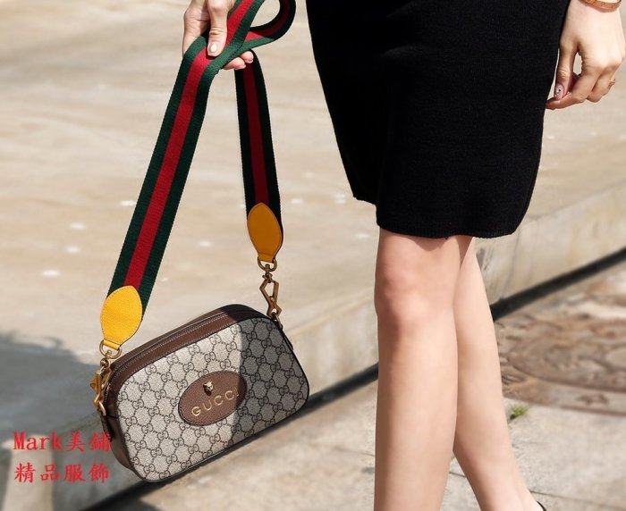 Mark美鋪】GUCCI 476466 LOGO 虎頭相機包斜肩包| Yahoo拍賣