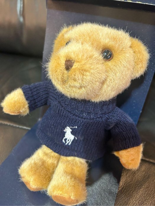 H2Shop】Ralph Lauren 專屬小熊公仔The Polo Bear Holiday 2019 穿藍色