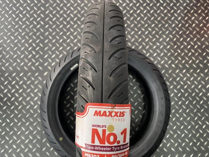 勁輪工坊**(機車輪胎專賣店) MAXXIS M6302 80/100/18 野狼125 Yahoo拍賣
