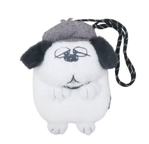 ＊日式雜貨館＊日本限定 史努比 olaf 歐拉夫 造型斜背包 斜背包 造型包 Peanuts 復古色系 造型包包 拉鍊包