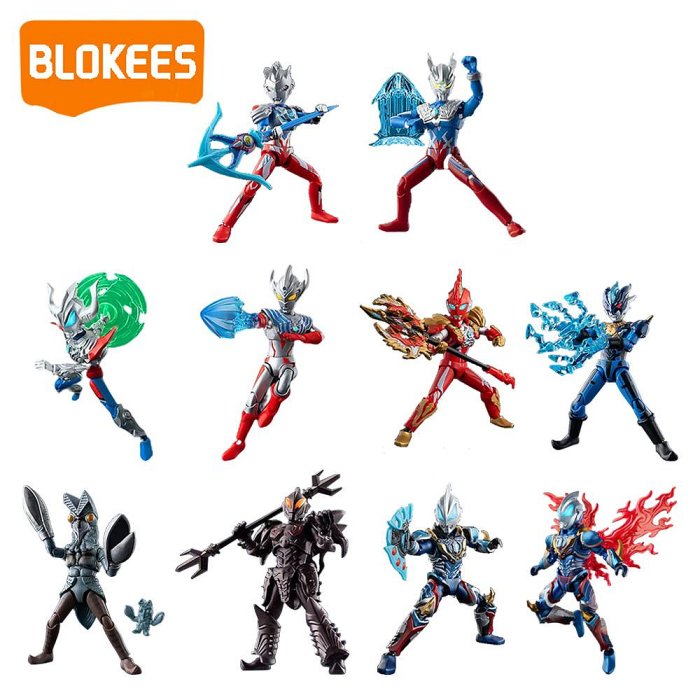 隨機1款 BLOKEES 布魯可積木人 超人力霸王 群星版S 第一彈 光之力再臨 盒玩 公仔 模型 玩具 可動積木 迷你公仔 代理商公司貨 534115