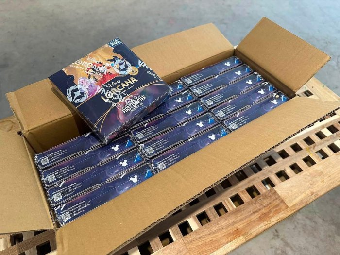 迪士尼 Lorcana 卡牌 日版 第一彈 絕版品 正版 全新未拆一盒