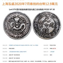 古錢 四川省造 鉴赏丨四川省造光绪元宝七钱二分精品欣赏