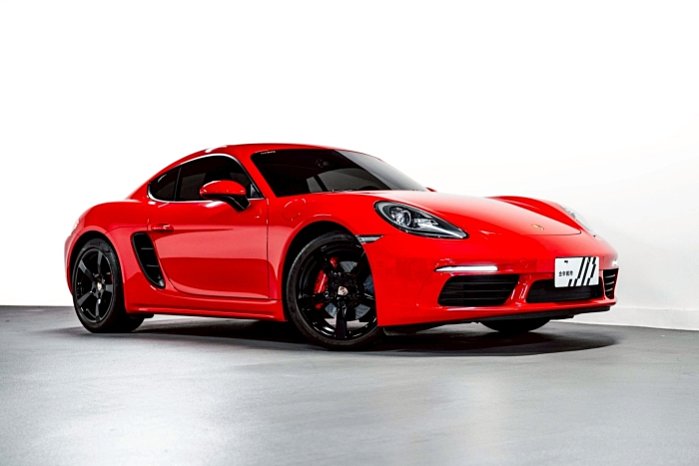 Porsche 718 Cayman S 2.5 御林軍紅 總代理 金帝 |民族