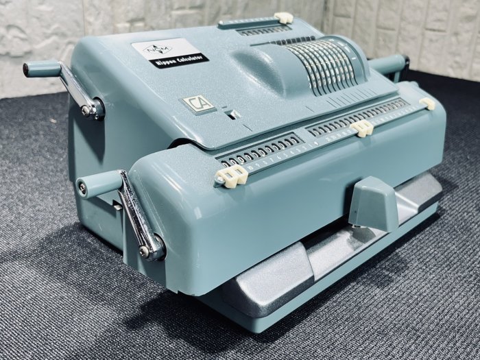 JP.com】日本製古早NCM Nippon Calculating Machine 機械式手動計算機