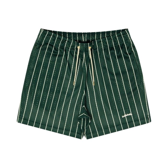 ballaholic Stripe Mesh Zip Shorts 網眼短褲。太陽選物社