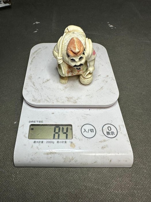 極上七福神擺飾根付印籠天然素材古董擺飾古美術品| Yahoo拍賣