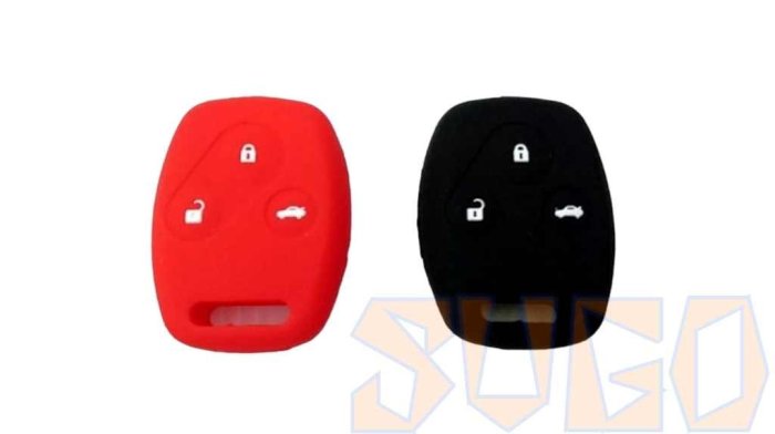 SUGO汽車精品 本田 HONDA CRV 2/2.5代 專用直式鑰匙膠套