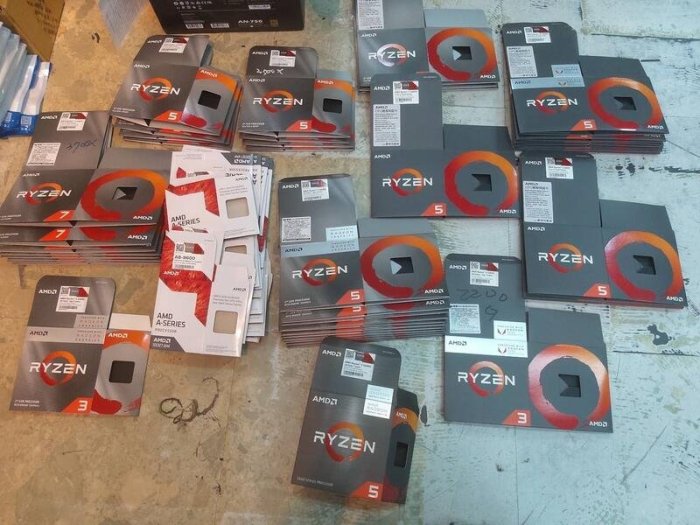 AMD 2400G 2600 2600X 2200G 2700 CPU空盒 處理器空盒 超微 AM4