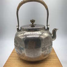 【名品】◆北村静香作 銀瓶◆検）真鍋静良 鉄瓶 中川浄益 亀文堂 龍文堂 金寿堂 メーカー直売】 名品】◇北村静香作 亀文堂 中川浄益 鉄瓶 銀瓶