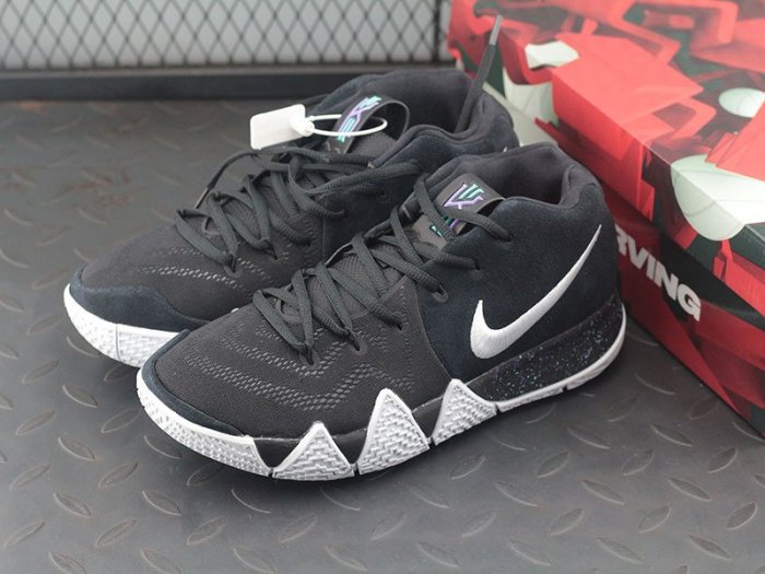 NIKE KYRIE 歐文4代黑白全明星凱爾特人新年NCAA籃球鞋943807-002