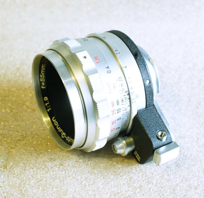 悠悠山河】極新品西德海爾白銀Steinheil Munchen 55mm F1.9 Auto