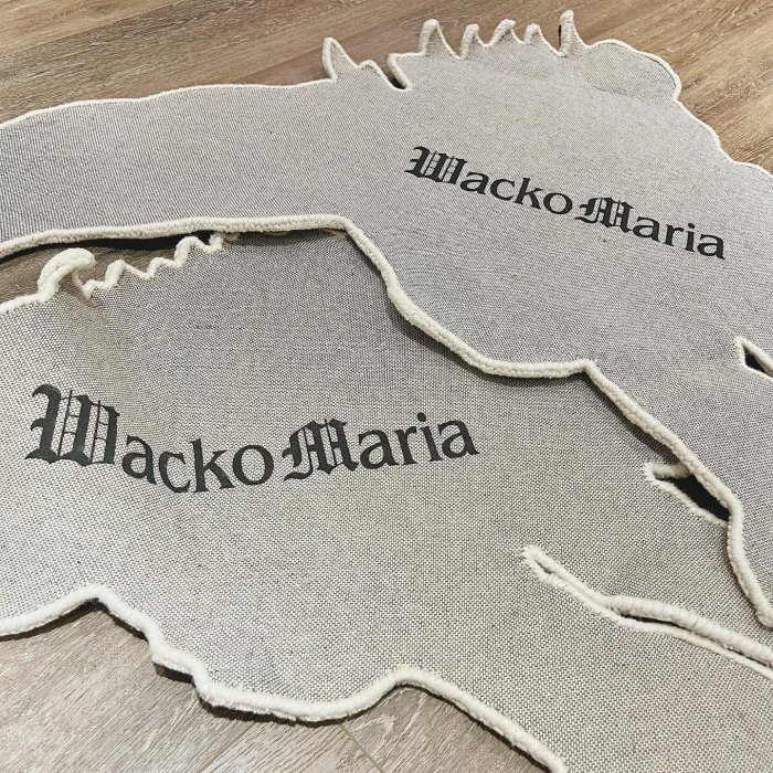 希望商店】WACKO MARIA TIM LEHI / RUG 23SS 老虎火圈地毯地墊