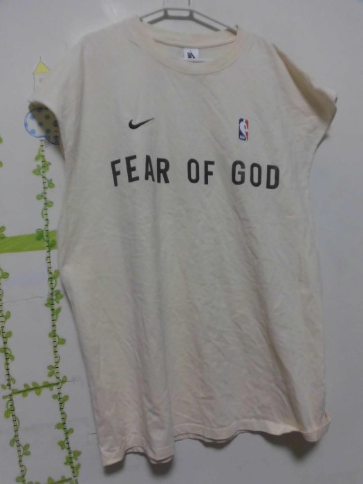 fear of god nike tee