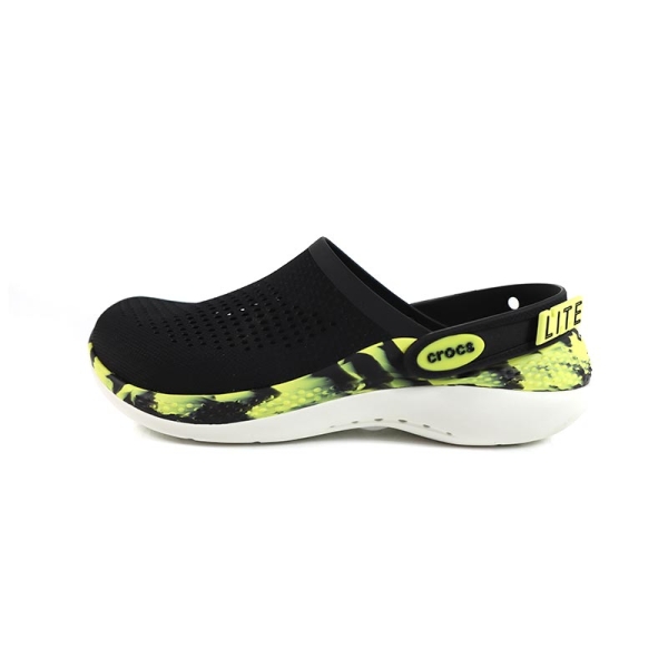 Crocs 休閒鞋 懶人鞋 黑黃色 男女鞋 207634-02K no076 | 涼鞋 | Yahoo購物中心