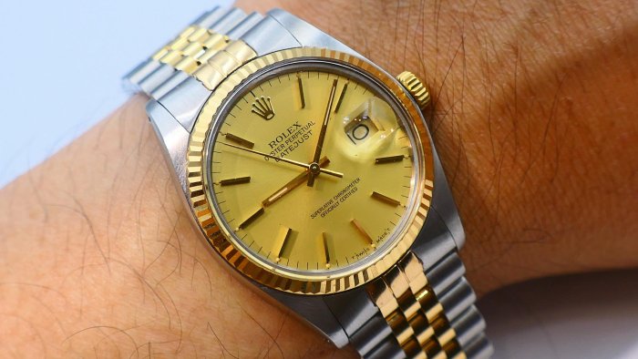 【美好時光】ROLEX勞力士16013半金款Datejust單錶美品 （ 16233 116233參考）