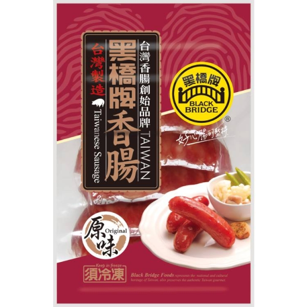 【黑橋牌】220g原味香腸-冷凍，此批有效期限2026/07/11截止