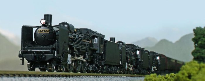 專業模型】 KATO 2024 C57 1次形蒸汽機關車| Yahoo拍賣