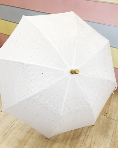【震撼精品百貨】Hello Kitty 凱蒂貓~HELLO KITTY蕾絲陽傘-50CM#85342