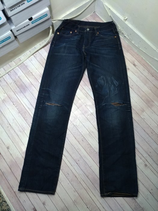 LEVIS504 W32 L34牛仔褲180/82A  A0220