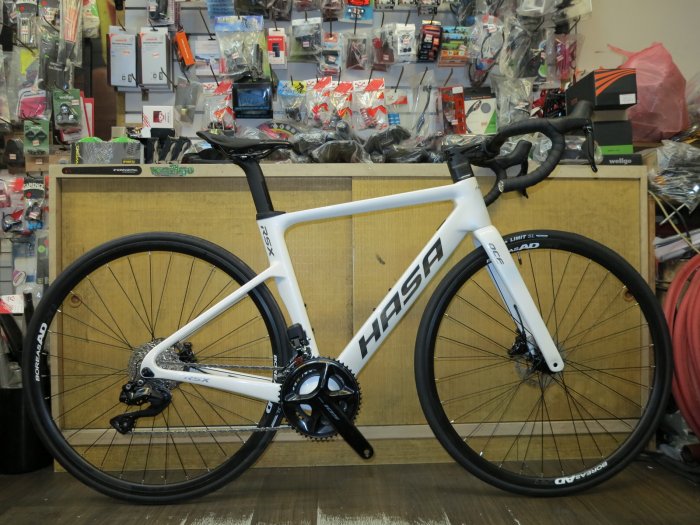 【冠鑫自行車】HASA RSX SHIMANO R7170 105 DI2 24速 電子變速 油壓碟煞 碳纖維 一體把公路車 高雄