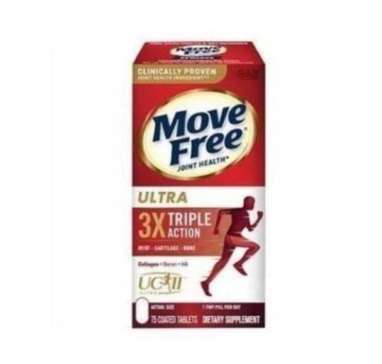 Move Free益節紅瓶 UC2 UCII 加強型迷你錠3X Schiff旭福75錠