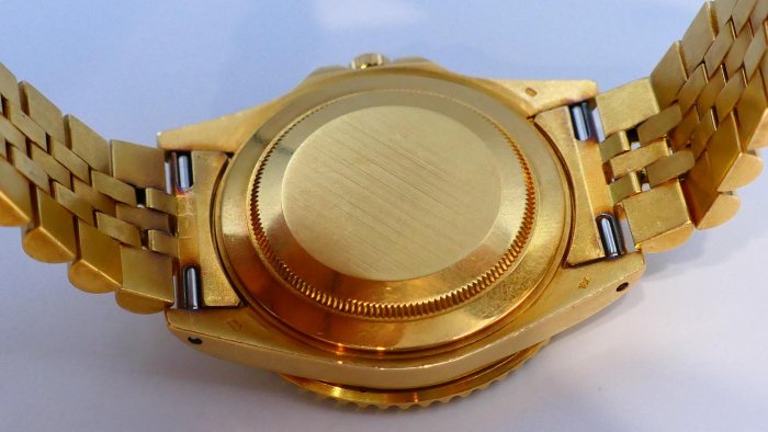 【美好時光】勞力士ROLEX極品老金勞16718虎眼色面全金款GMT( 16758 116718 126718參考)
