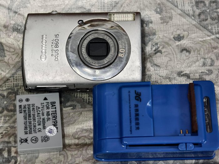 CANON IXUS  860 IS CCD數位相機