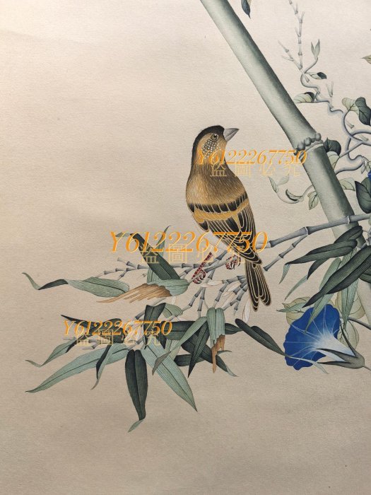 LT691 于非闇精品紙本花鳥畫心尺寸：43?67厘米011110A111 【梨落閣