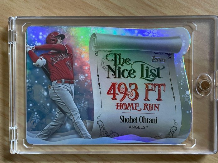 2024 TOPPS Holiday Shohei Ohtani 大谷翔平SSP 特卡套卡（共五張