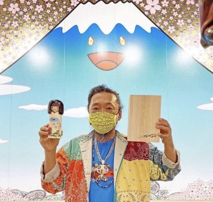 村上隆 簽名 富士山ちゃん Takashi Murakami “Fujisan-chan” by