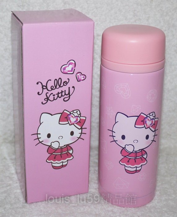 sogo 2016 來店禮 精品【限量Hello kitty粉紅浪漫保溫杯 : 304不鏽鋼】cup