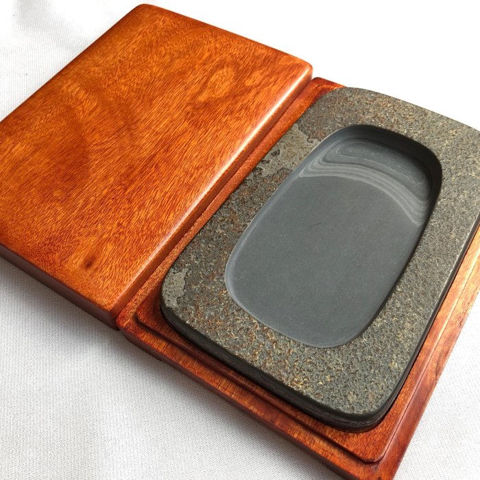 藏書樓】日本硯(若田石硯，素形硯) | Yahoo拍賣