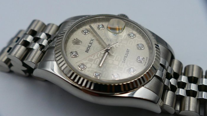 【美好時光】ROLEX勞力士116234包臺大鑽電腦面 單錶一隻錶節全長 ( 16234 126234參考)