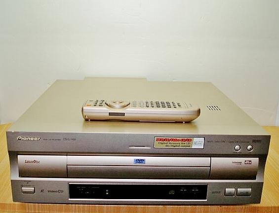 Pioneer　DVD/CD/LDマルチプレーヤ　DVL-919整備ベース本体 Serviced】Pioneer DVL-919 LD DVD CD Player 100V w/ Remote