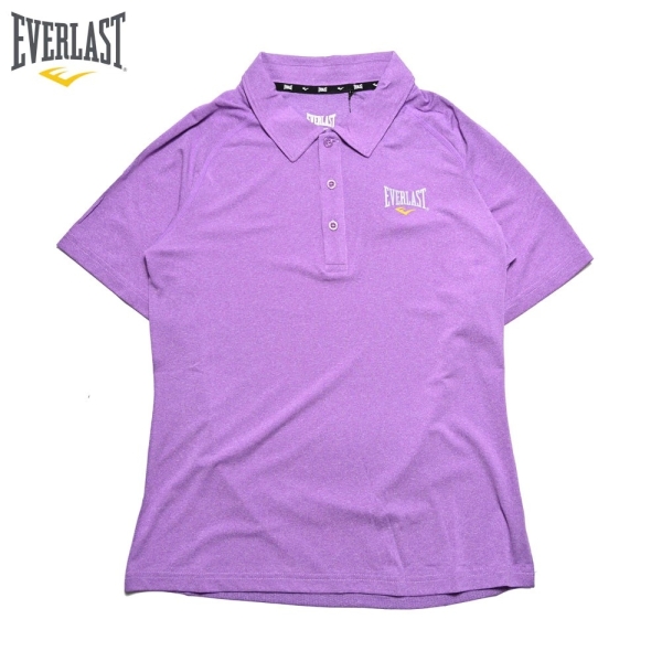EVERLAST 短袖 短T 紫羅蘭 POLO衫 機能 運動 女 4022136492